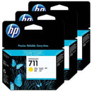 HP INK CZ136A No. 711 YELLOW - 3x29ml*