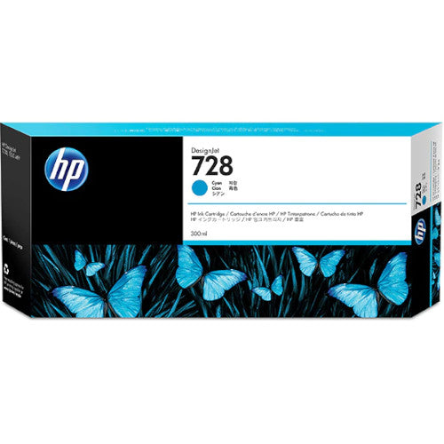 HP INK F9K17A No. 728 CYAN - 300ml*