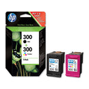 HP INK CN637EE No. 300 - BLACK 200pagini, COLOR 165pagini*