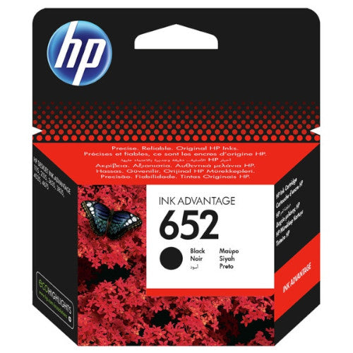 HP INK F6V25AE No. 652 BLACK - 360pagini*