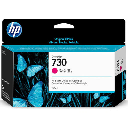 HP INK P2V63A No. 730 MAGENTA - 130ml*