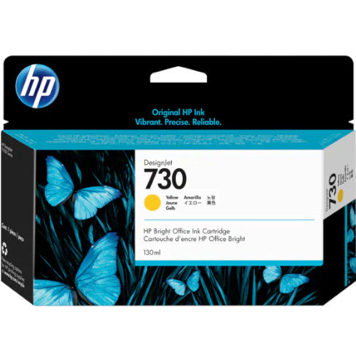 HP INK P2V64A No. 730 YELLOW - 130ml*