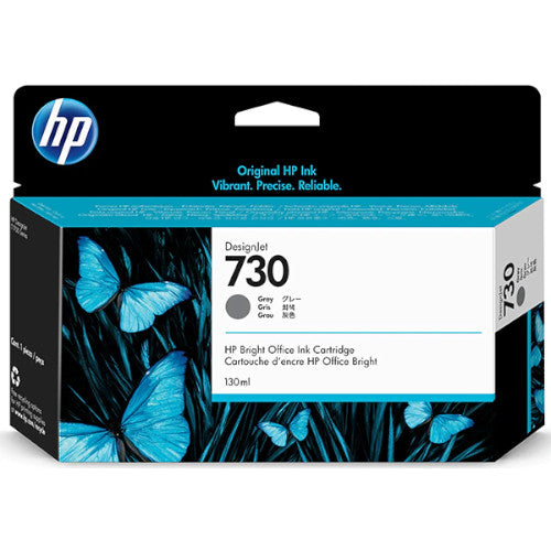 HP INK P2V66A No. 730 Gray - 130ml*