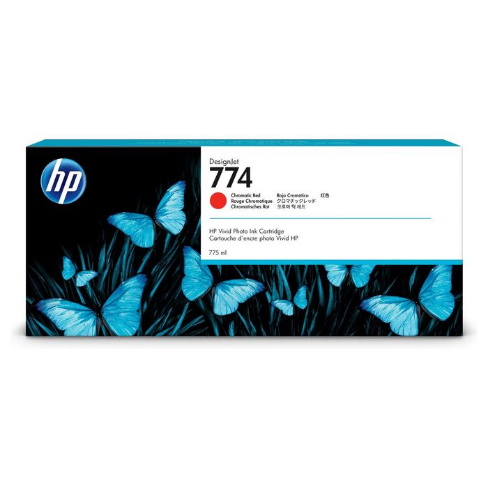 HP INK P2W02A No. 774 CHROMATIC RED - 775ml