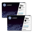 HP TONER CF226XD No.26X BLACK - 2x9000pagini*