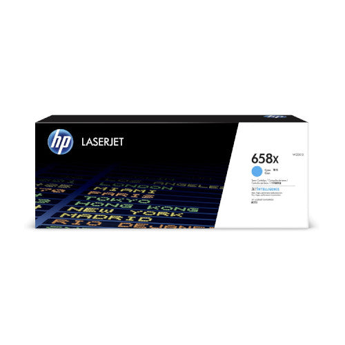 HP TONER W2001X No. 658X CYAN - 28000pagini*