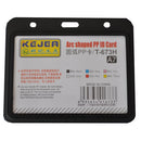 PORTCARD TIP ARC ORIZONTAL KEJEA KJ-673, 74 x 105 mm, negru, set 5 buc
