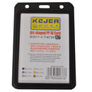 PORTCARD TIP ARC VERTICAL KEJEA KJ-673, 74 x 105 mm, negru, set 5 buc