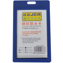 PORTCARD VERTICAL KEJEA KJ-787, 55 x 85 mm, water proof, set 5 buc, BLEUMARIN