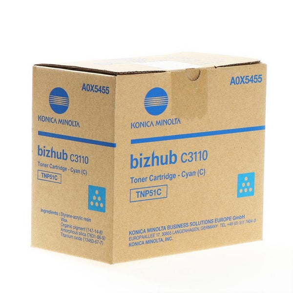 KONICA MINOLTA TONER A0X5455 CYAN - 5000pagini*