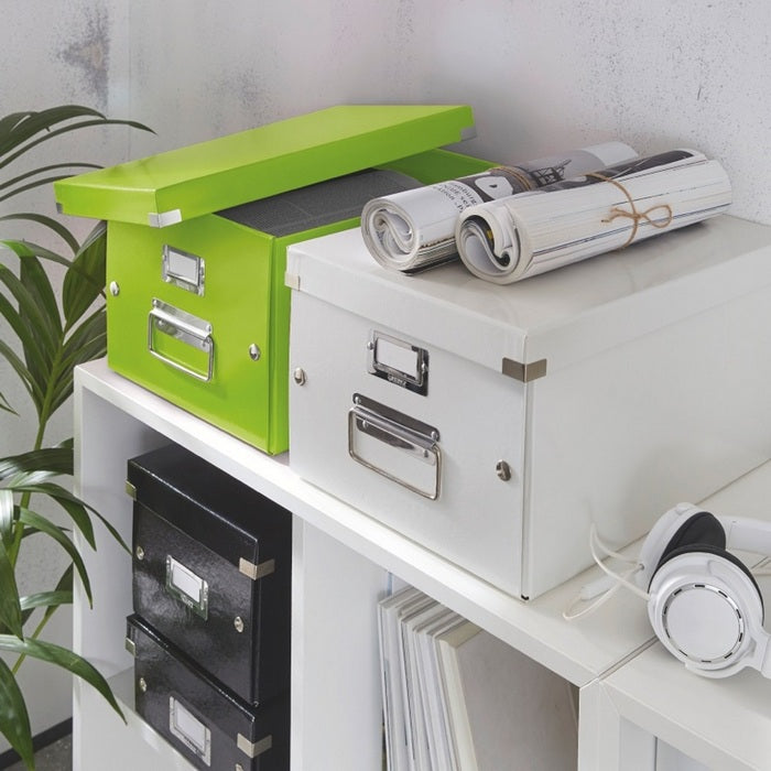 CUTIE LEITZ WOW Click & Store medie, "M", 36,9x28,1x20 cm