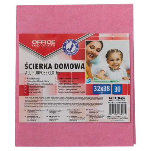 LAVETA DURABILA Office Products culori asortate, set 3 buc, 32 x 38 cm