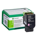 LEXMARK TONER 80C0X30 MAGENTA 800X3 - 4000pagini*