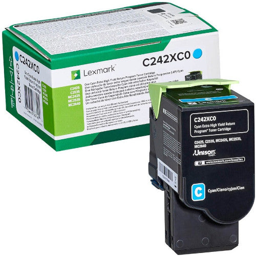 LEXMARK TONER 80C2HC0 CYAN 802HC - 3000pagini*