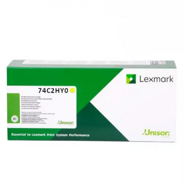 LEXMARK TONER 74C2HY0 YELLOW - 12000pagini*