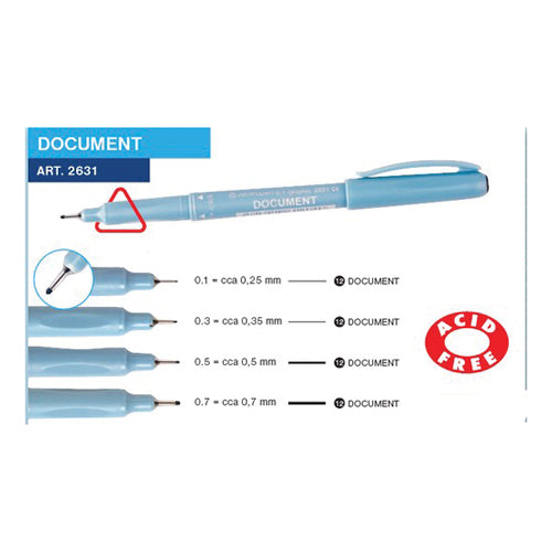 LINER CENTROPEN GRAPHIC 2631, scriere NEGRU