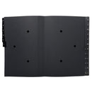 MAPA PLASTIC NEGRU A4, pentru SEMNATURI, EXACOMPTA, A-Z