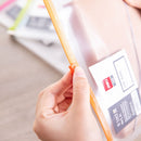 MAPA PLASTIC B5 DELI ZIP, CU FERMOAR SI BURDUF, CULORI MIXATE ASORTATE