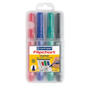MARKER FLIPCHART CENTROPEN, set 4 culori - scriere 1,00-3,00 mm