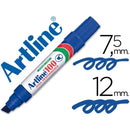 MARKER PERMANENT ARTLINE 100, varf tesit - scriere 7,50-12,00 mm