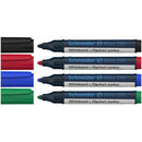 MARKER WHITEBOARD+FLIPCHART SCHNEIDER 290, set 4 culori - scriere 1,00-3,00 mm
