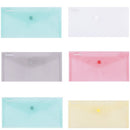 MAPA PLASTIC DL DONAU, INCHIDERE cu CAPSA, CULORI TRANSPARENTE, set 10 buc