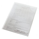 MAPA PLASTIC A4 LEITZ Combi File, cu eticheta, set 5 buc, TRANSPARENTA