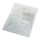 MAPA PLASTIC A4 LEITZ Combi File, cu separatoare, set 3 buc, TRANSPARENTA