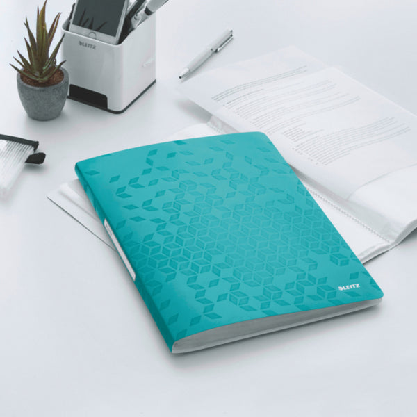 MAPA PREZENTARE LEITZ Wow, PP, 20 de folii, CULORI METALIZATE