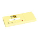 NOTES ADEZIV 38 x 51mm, 3M, PASTEL GALBEN, 3 x 100 file/set