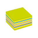 NOTES ADEZIV CUB 76 x 76mm, 3M, 450 file/set, VERDE+GALBEN