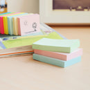 NOTES ADEZIV 51 x 76mm, HO-21006, 100 file/set, PASTEL GALBEN