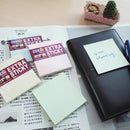 NOTES ADEZIV 76 x 76mm, PASTEL, extra-sticky, 90 file*