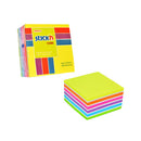 NOTES ADEZIV CUB 76 x 76mm, HO-21539, 400 file/set, MIX GALBEN