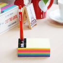 NOTES ADEZIV CUB MAGIC 76 x 101mm, HO-21255, 280 file/set, NEON 7 culori