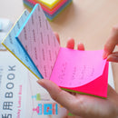 NOTES ADEZIV 76 x 76mm, HO-21571, 4 x 25 file/set, NEON MIX