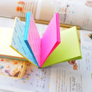 NOTES ADEZIV 76 x 76mm, HO-21571, 4 x 25 file/set, NEON MIX