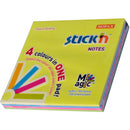 NOTES ADEZIV 76 x 76mm, HO-21571, 4 x 25 file/set, NEON MIX