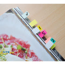 INDEX ADEZIV 12 x 50mm, HO-21689, NEON, HARTIE, 9 x 50 file/set