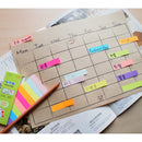 INDEX ADEZIV 12 x 50mm, HO-21689, NEON, HARTIE, 9 x 50 file/set