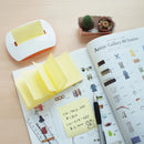 NOTES ADEZIV 76 x 127mm, HO-21396, Pop-up, 100 file/set, PASTEL GALBEN