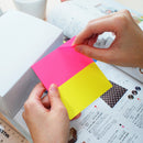 NOTES ADEZIV 51 x 88mm, HO-21685, extra-sticky, 2 x 30 file/set, NEON