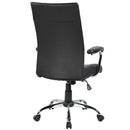 SCAUN de birou Office Products Ibiza, piele ecologica, NEGRU*