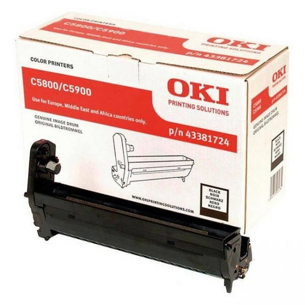 OKI DRUM 43381724 BLACK - 20000pagini*