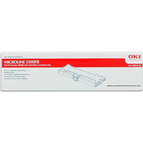 OKI RIBBON 43821103 BLACK - 2000000caractere*