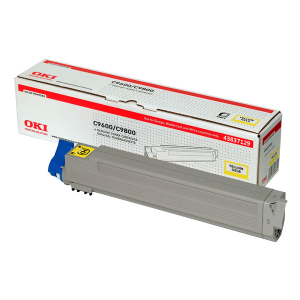 OKI TONER 43837129 YELLOW - 22000pagini*