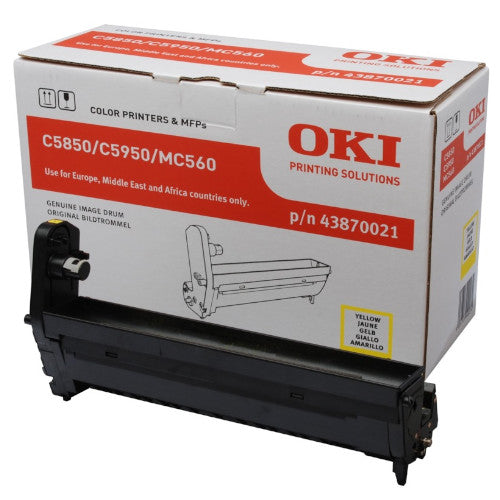 OKI DRUM 43870021 YELLOW - 20000pagini*