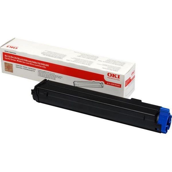 OKI TONER 43979102 BLACK - 3500pagini*