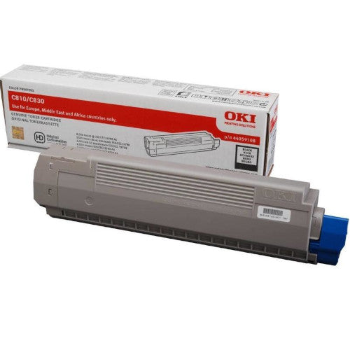 OKI TONER 44059108 BLACK - 8000pagini*