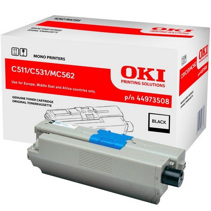OKI TONER 44973508 BLACK - 7000pagini*